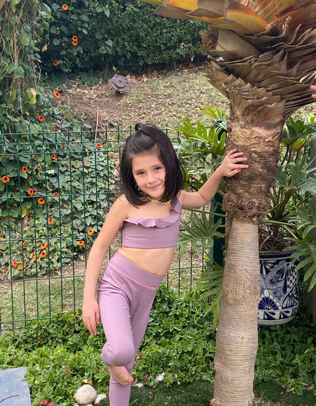 Leggin+top pink NIÑA