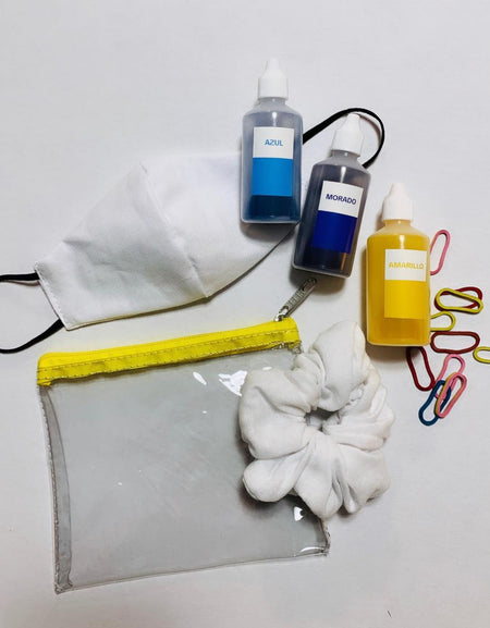 kit tapabocas tiedye