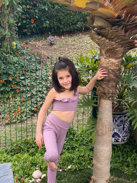 Leggin+top pink NIÑA